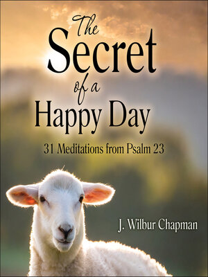 cover image of The Secret of a Happy Day